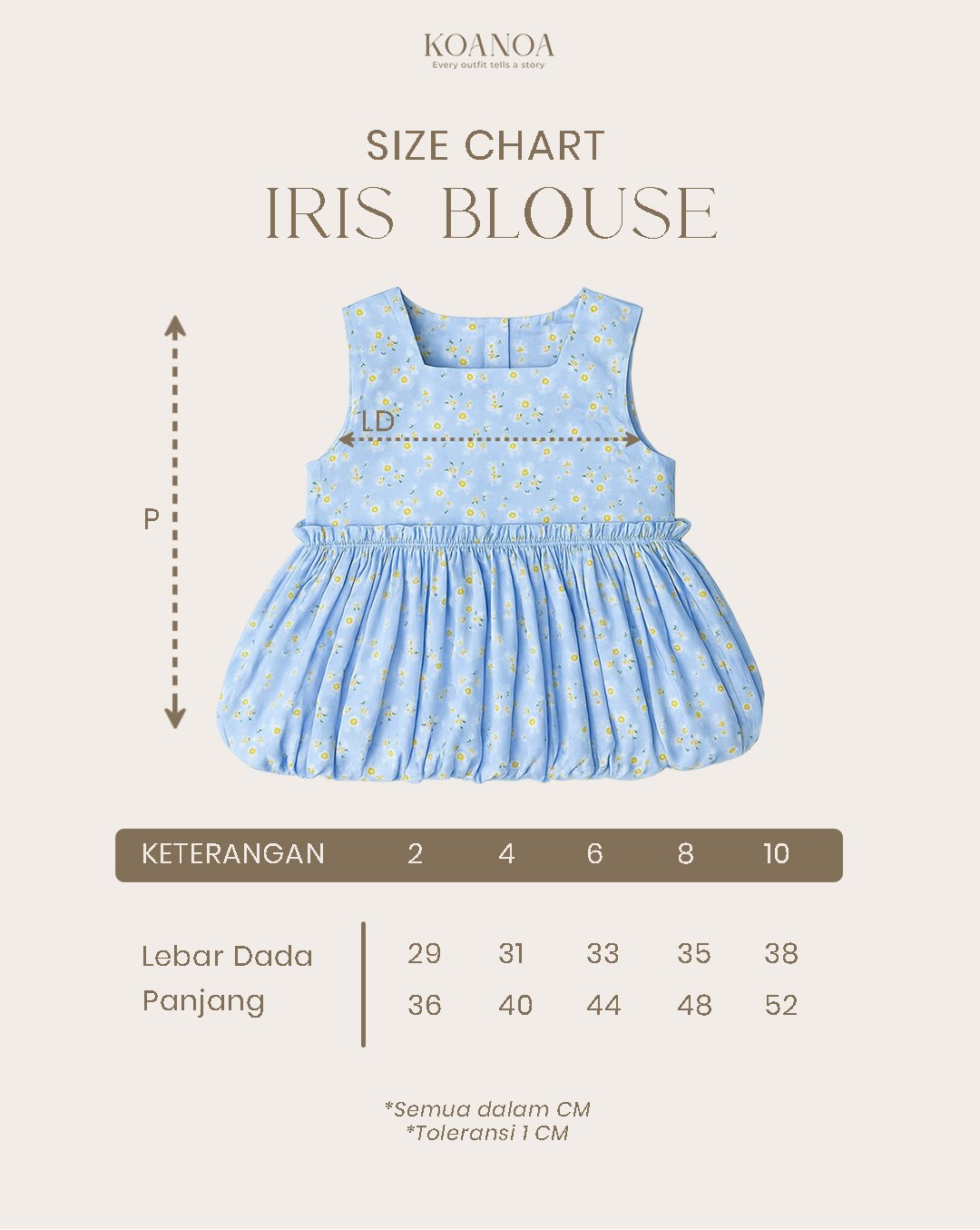 Dress Iris Lime | Dress Anak Perempuan Usia 2 - 10 Tahun