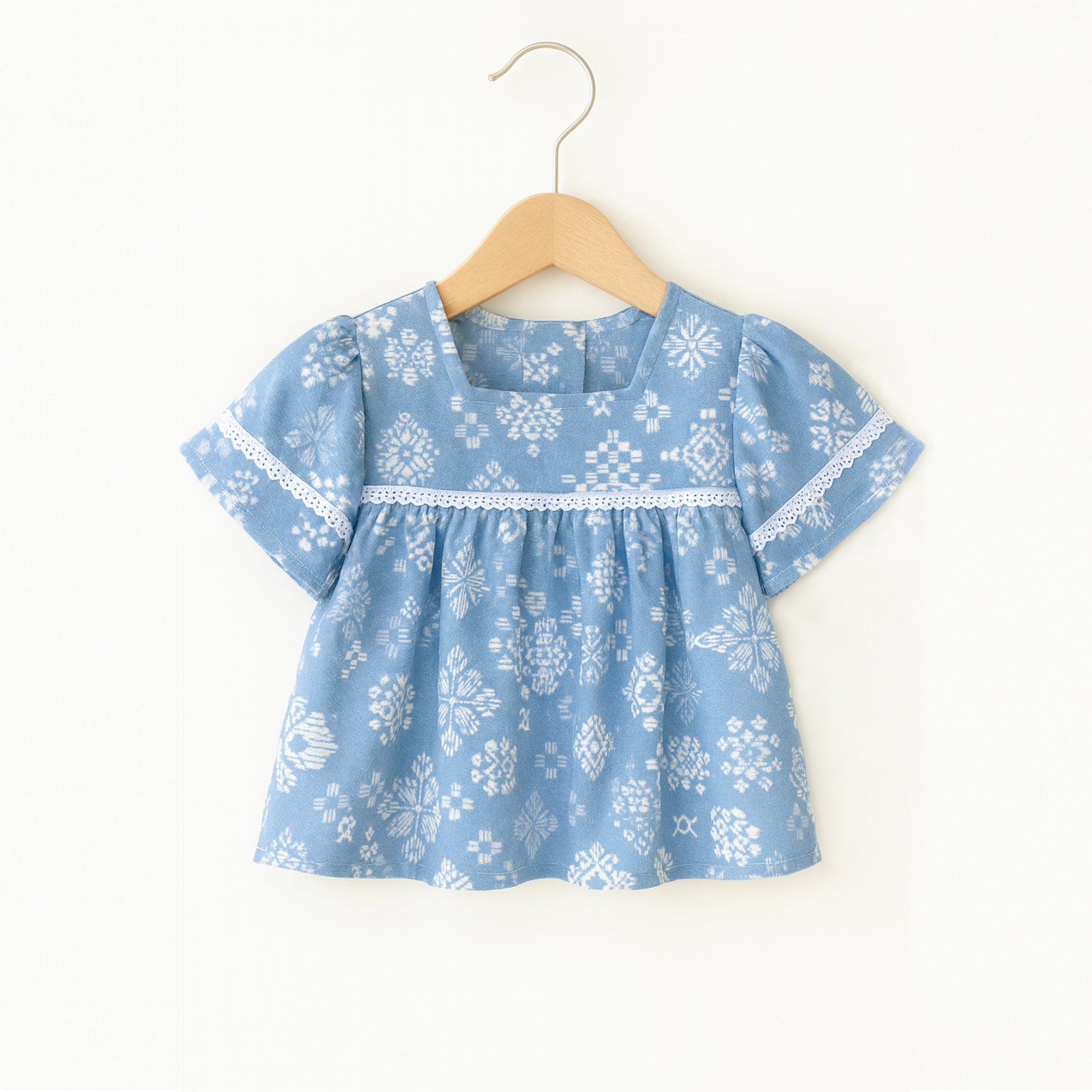 Dress Zinnia Blue | Dress Anak Perempuan Usia 2 - 10 Tahun